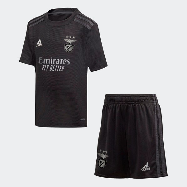 Camiseta Benfica 2ª Kit Niños 2020 2021 Negro